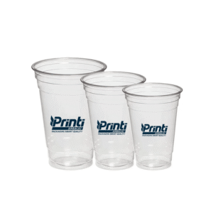 كوب بلاستيك شفاف