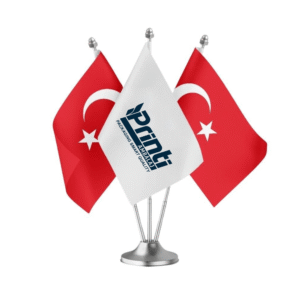 علم طاولة ( ثلاثي )